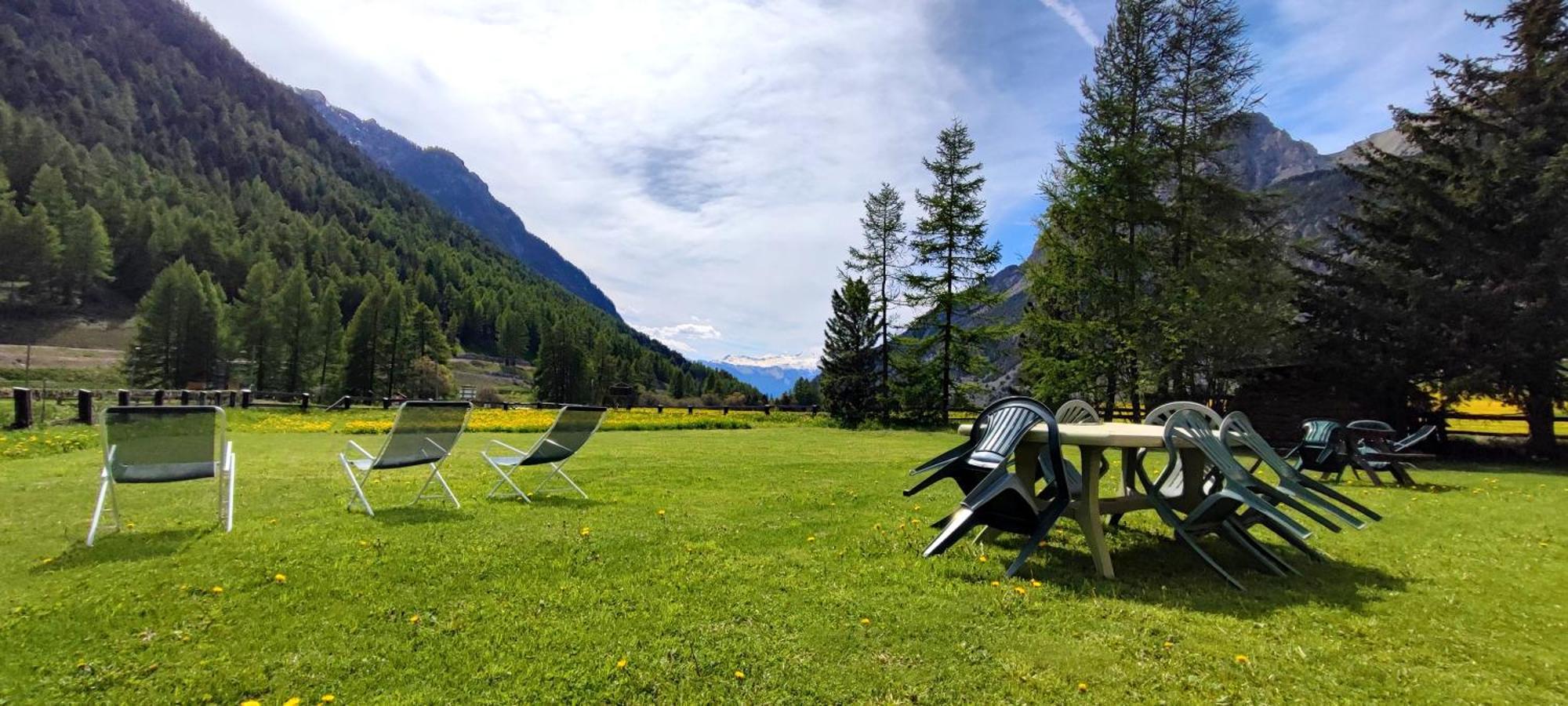 Gite Montagne 1 A 25 Places "Chalet Coste Belle" Ceillac Esterno foto
